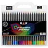 Irfora 24 matite colorate a base di olio pre-affilate 3,3 mm Ampio spettro Colori vivaci Schizzi Disegni Libri colorare e creazioni artistiche ideali per studenti Adulti e artisti