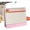 Tanxemery Calendario Mensile Per La Scrivania - Calendario Home 2026 - Calendario E Planner - Per Famiglia, Amici, Studenti E Insegnanti, Casa, Interno, Soggiorno, Scuola, Ufficio