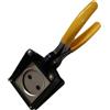 kowaku Taglierina portatile per fototessere per carte rotonde, perforatrice per carta d'identità, perforatrice per ufficio, 35MM