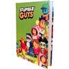 PRESTIGE & DELUXE Agenda compatibile con diario scolastico Stumble Guys Verde 2025-2026 Datato f.to standard 12,6 x 17,8 cm con 2 matite, 2 penne e gomma + omaggio portachiave Stumble Guys