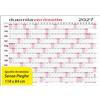 calendari.it Calendario 2026 Caselle Planning giornaliero da muro MAXI 118x84 cm annuale - SPEDITO ARROTOLATO SENZA PIEGHE