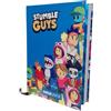PRESTIGE & DELUXE Agenda compatibile con diario scolastico Stumble Guys blu 2025-2026 Datato f.to standard 12,6 x 17,8 cm con 2 matite, 2 penne e gomma + omaggio portachiave Stumble Guys