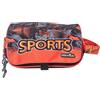 Pryma Astuccio Capiente 3 Scomparti, per Scuola Elementare e Media, 21 X 10.5 X 7 Cm, 3 Zip, Coperchio con Velcro con Etichetta Scrivibile Linea Sport (Sport Bimbo)