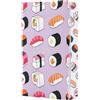INTEMPO. AGENDA GIORNALIERA MORBIDOSA ECOPELLE QUBE Sushi Viola 2026-12 Mesi 15x10cm + omaggio penna a scatto e segnalibro
