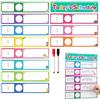 Generic Calendario visivo per bambini, pianificatore da parete con 12 carte per creare aiuti visivi, coltiva buone abitudini per i bambini