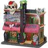 Lemax Spooky Town Lemax - The Skull And Rose Tattoo Studio, B/o (4.5v)
