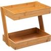 5 five simply smart 5five - organizer in bambù a 2 vassoi grande