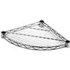 Archimede Sistema Componibile, Ripiano Triangolare, Grigio (Cromato), 46.00 x 46.00 x 4.00 cm
