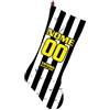 Generico Calza Befana Personalizzata con Nome e Numero Tifoso Calcio Full Print Dimensione 46x24 con Risvolto e appendono Materiale Pile Fronte E Policotone Retro (Tifoso Juventino)