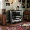 YDEHUEAD Mobile HiFi a 4 Ripiani per Giradischi e Componenti Audio - Supporto Multimediale Verticale con Struttura Robusta, Rack Stereo perfetto per Vinili, Console Gaming e Decoder, Design (B-3H, 70*55*65cm)