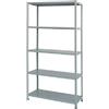 PROMETAL Scaffale Metallo Scaffalatura 5 ripiani cm. 100x40x200 h Grigio