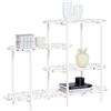 SoBuy Tavolo Consolle da ingresso Tavolino stretto Tavolo decorativo Bianco 120x40x86cm FSB89-W