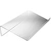 Holyart Leggii da Tavolo: Leggio plexiglass mm 3 stondato, 30 x 60 cm (11.8 x 23.6 INC.)