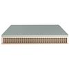 Baldiflex Emporio Materasso Singolo Molle Insacchettate 700 Molle con 5 CM Memory, Silver Safe, 80x190cm Altezza 27 cm
