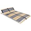 Qohoio Rete a Doghe 7 Zone 120x200 cm - 42 Doghe, Base Moderna - 246471