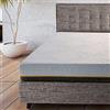 Comfy Line - Materasso Matrimoniale 180x200 in Memory Foam h 22 cm. A 7 Zone Differenziate Ortopedico. Rivestimento Sfoderabile in Cotone Fresco e Traspirante. Made in Italy 100%