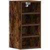 vidaXL Mobile Pensile "Riga" Rovere Fumo 30x29,5x60 cm