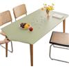 Mateju Tovaglia Rettangolare, Tovaglia con Bordo Elastico Tovaglie Protezione Tavolo, Copri Tavolo per Occasioni Natale da Tavola Giardino Esterno PVC Impermeabile (80x140cm,Verde Chiaro)