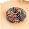 boiszeda Cuscino Retro Indiano in Filo di Cotone 2026 Fiore Americano Moneta Morbido Respirante Cuscino Yoga Meditazione