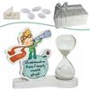 Regalami.Shop bomboniera Clessidra Piccolo Principe Completa di Scatola, Nastro, Confetti, e bigliettino Personalizzato (1, Piccolo Principe)