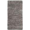 Thedecofactory Skin - Tappeto in pelle intrecciata 60 x 120, colore: tortora