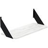 AKKE Mensola da Muro Design Bagno Cucina mestiere bianco 70cm x 20cm