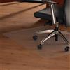 HJH Office FLOORTEX tappetino di protezione per pavimenti 116 x 150 cm ULTIMAT II sottotappeto per sedie da ufficio antiscivolo per pavimenti duri, trasparente, 100% policarbonato, protezione per pavimenti