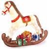 Gruppo Maruccia - Luminaria Natalizia a Forma di Cavallo a Dondolo - Uso Interno ed Esterno - Addobbo per Casa, Negozi, Vetrine