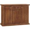EsteaMobili - CREDENZA Legno Arte POVERA Colore Noce Scuro - 391