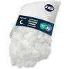 SuperKissen24. Ovatta per Imbottitura in Silicone di Poliestere - Imbottitura Cuscini - Ovatta per bricolage - Ovatta di riempimento Peluche - 3 kg