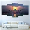 XXXCH Stampa Su Tela - Immagine Di Arte Della Parete 5 Pezzi, Quadri Moderni, Per Soggiorno Camera Da Letto Divano Tv Sfondo Gym Home Deco 200X100CM