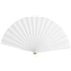 FLM SYSTEM Ventagli Matrimonio Set 36 60 96 VENTAGLI VENTAGLIO Bianco per Matrimonio Wedding Gadget Sposa Chiesa (36, PLASTICA)