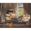 Haojeer 5D DIY Pittura Diamante Kit Dormire Piazza Full Drill Strass Cristallo Adulti Attraversare Cucire Ricamo Mosaici Diamond Painting Stanza Parete Della Decorazione Artigianato 25x30cm/10x12in C8263