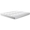 ZzzBlue.com Materasso per Divano Letto | Spessore: 13 cm | Memory Foam, Ergonomico, con Fodera Bianca Ipoallergenica e Antiacaro | Divano Non Incluso - 140x190 cm - ZzzBlue