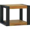 KTHLBRH armadio multiuso mobiletto multiuso armadi per magazzino Mobile da Bagno 45x45x35 cm in Legno Massello di Teak Adatto a soggiorno, ufficio