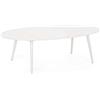 Bizzotto Tavolino Ridley 120x75 Bianco Yk11 cod.0662705
