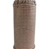 Generico Nastro Fettuccia di Vimini in Plastica Rattan, Larghezza 45cm Paglia di Vienna Sintetico per Sedie, Rotolo di Rattan Intrecciato per Riparazione di Mobili Armadio Cestini Fai da Te(40x100cm)