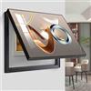 WHOROB Coperchio per Scatola elettrica Scatola di Distribuzione Contatore Flip,Coperchio Decorativo per Scatola Elettrica,Pittura Decorazione da Appendere Nascondi Dipinti,40 * 30cm 005