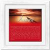 Lupia - Quadro mattonella Ceramica Modern White 29x29 cm con significato del Nome Andrea