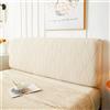 AYUOEODM Copri Testiera Letto Matrimoniale/singolo/1 Piazza E Mezza Tortora,Copertura Testiera Letto Matrimoniale In Tessuto Elasticizzato Universale All-Inclusive Velluto Fodere ( Color : D-3 , Size : 170cm-1