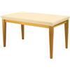 SalGiu Copritavolo Mollettone x6 x12 Posti Rettangolare (Panna, 6 Posti)