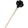 MAGICLULU Stantuffo per WC in Gomma con Manico Ergonomico e Struttura Doppio Strato, Forte Effetto Ventosa per Sbloccare Scarichi Intasati, Accessorio per Pulizia Bagno
