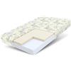 FDM Dream Materasso 90 x 180 cm, in schiuma fredda per bambini, altezza 11 cm, grado di durezza H2 H3 Öko-Tex, adatto alle persone allergiche, rivestimento lavabile in lattice, Dino