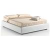 LettiPer .it - SOMMIER Gold Matrimoniale o Una Piazza e Mezza - con Box Contenitore Misure 120x190 o 160x190 o 160x200, Rivestimenti SFODERABILI Tesuto Ecopelle Microfibra