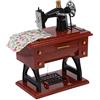 Phyachelo Wind Up Vintage Mini Macchina per Cucire di Stile di Music Box Meccanico