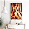 JYWDZSH Stampa su Tela Tamara De Lempicka Lady Vintage Poster E Stampe su Tela Pittura Wall Art Murales Immagini per Soggiorno Home Decor, Come Mostrato, 60X90Cm Senza Cornice