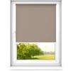 time4blinds Mini Basic Tenda a Rullo - Non invasiva - Tenda a Rullo per Finestra all'Interno Senza forare - Maniglie Non invasive - 500x2500mm Marrone Operato sul Lato Sinistro