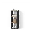 Livinity scaffale portaoggetti Ortello, Antracite/Rovere dorato, 30 x 80.1 cm