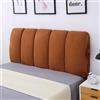 YWQJL Copritestiera Letto Matrimoniale Imbottita Cuscini Testata Letto Sfoderabili Matrimoniale con Lacci Imbottita Una Piazza E Mezza Cuscino Lombare Copri Testata Letto(*9,150 * 60cm)