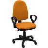 La Silla de Claudia - Sedia da scrivania e ufficio Torino. Sedia da ufficio ergonomica con braccioli. Seduta e schienale regolabili. Con ruote di gomma.